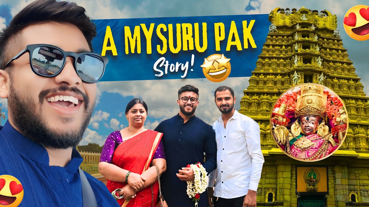 Mysore Pak ಕಥೆ 😛| ನನ್ನ ತಾಯಿ ಜೊತೆ ಚಾಮುಂಡಿ ತಾಯಿ ದರ್ಶನ❤️| Childhood Stories @sujeethgowdru