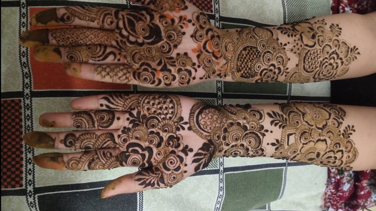 Patch mehndi design ☘️#mehndi #henna #youtube #shorts #mehndi_by_anam