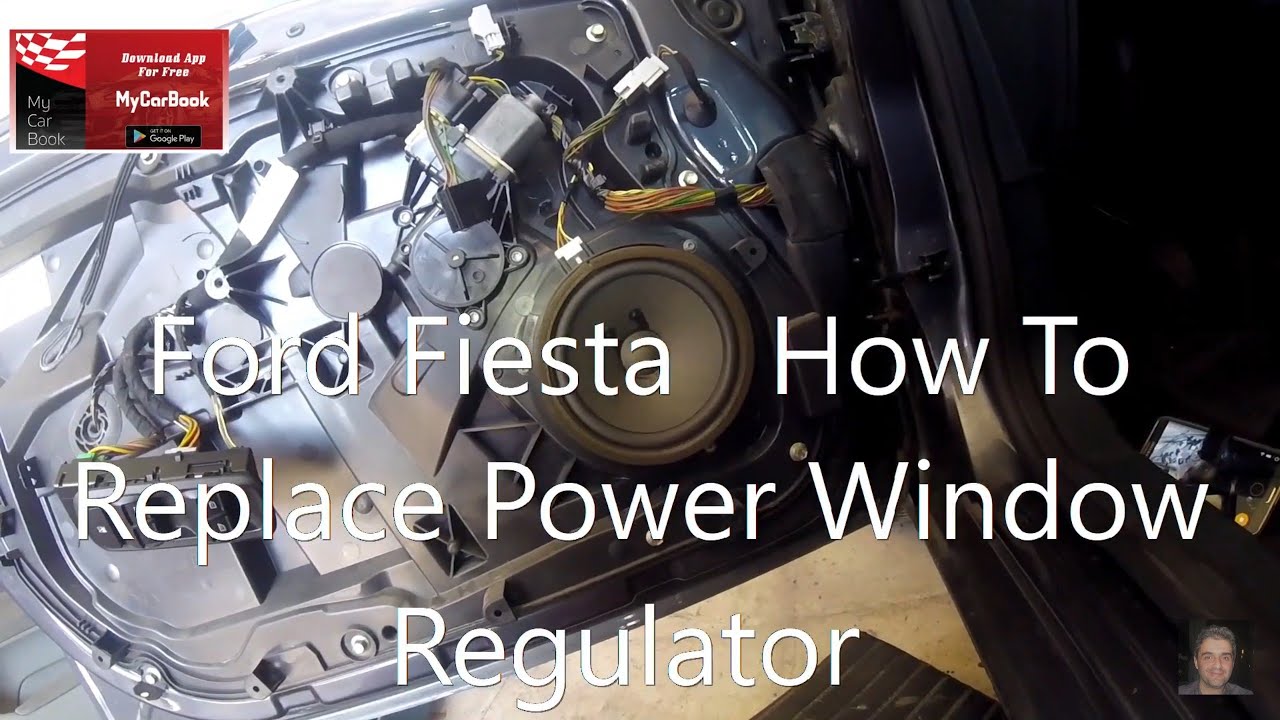 Ford Fiesta 2009-2019   How To Replace Power Window Regulator