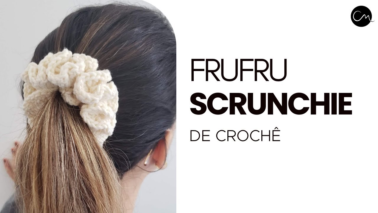Aprenda a fazer SCRUNCHIES em crochê | Crochê Moderno HandSchool