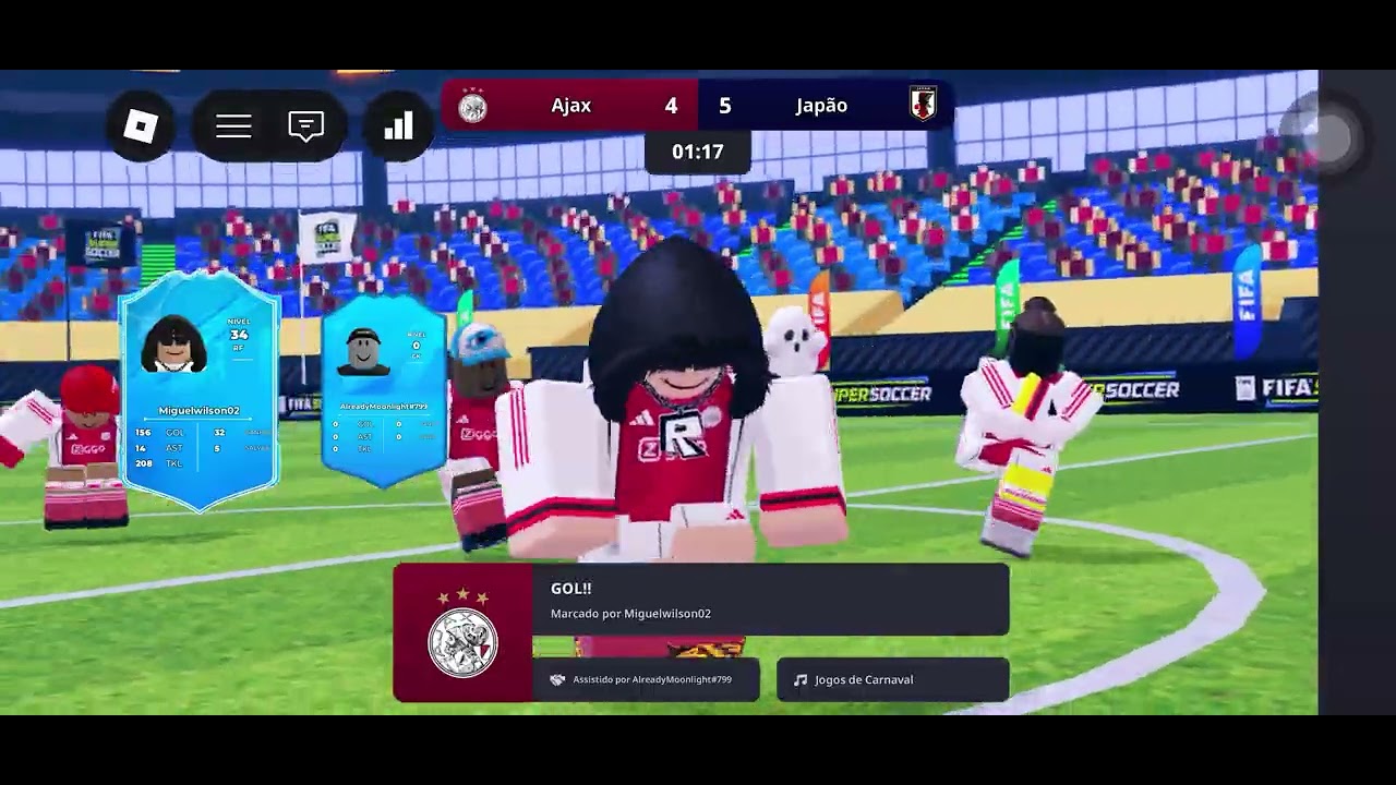 Jogo de futebol