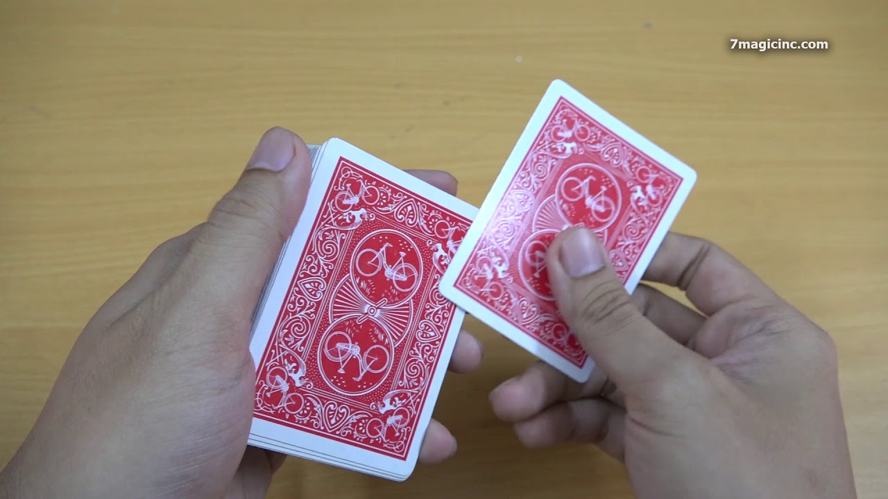 Easy Card Magic Trick with Stripper Deck   Trick 5