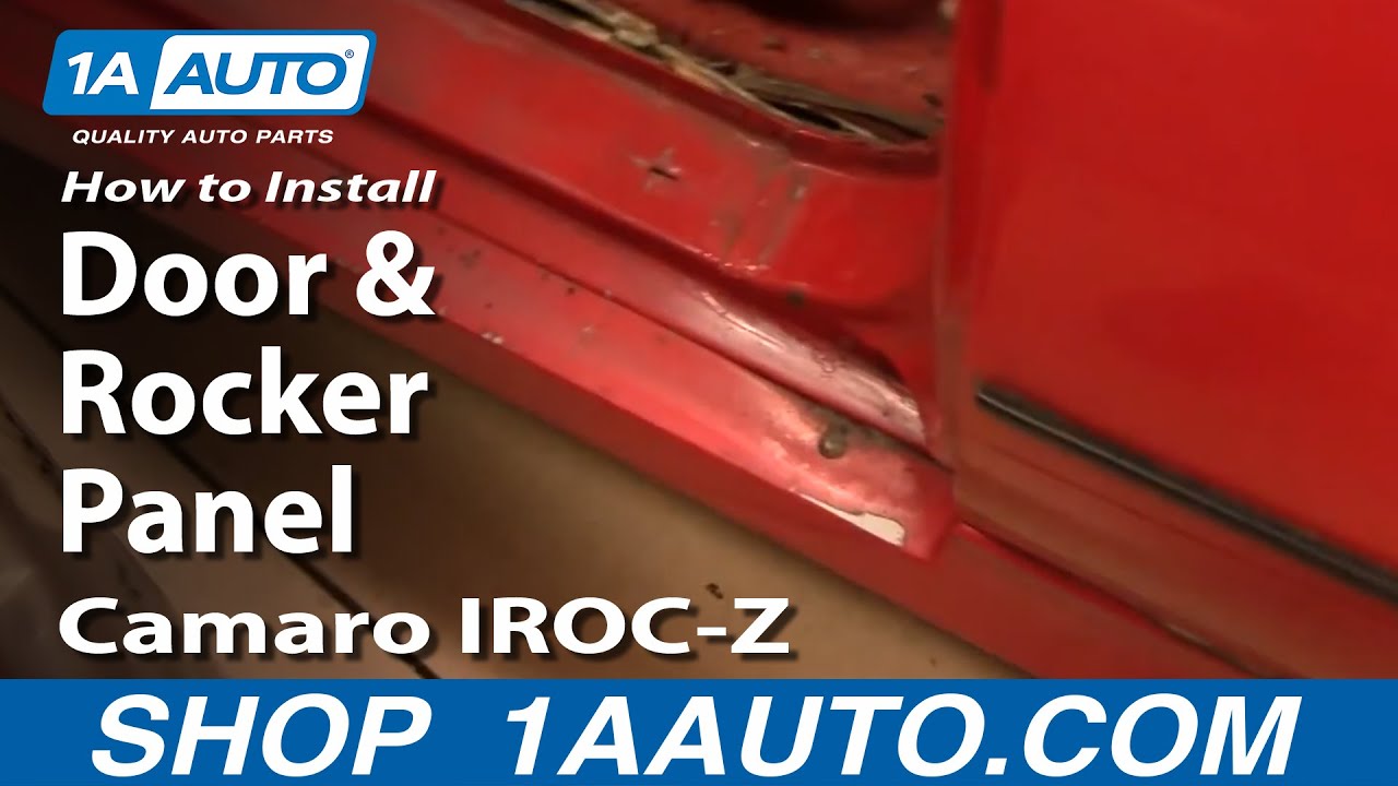 How to Replace Door and Rocker Panel 82-92 Camaro IROC-Z