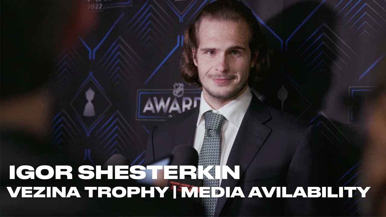 New York Rangers: Igor Shesterkin Vezina Trophy Media Availability | June 21, 2022
