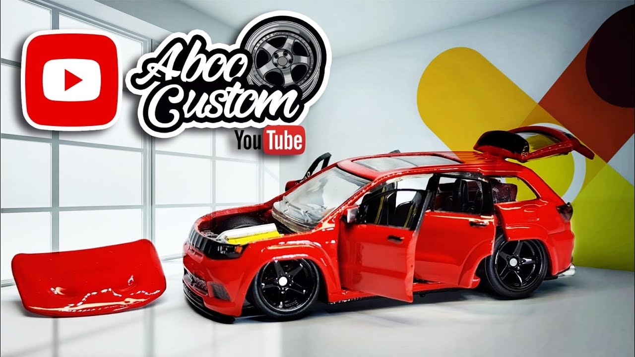 Grand Cherooke Trackhawk Custom Hot wheels