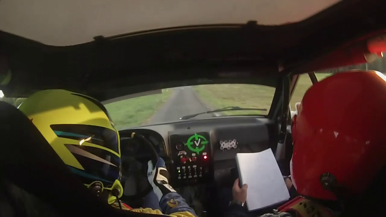 Dani Castro Sergio Martínez Rally Rías Altas Histórico Tramo Irixoa