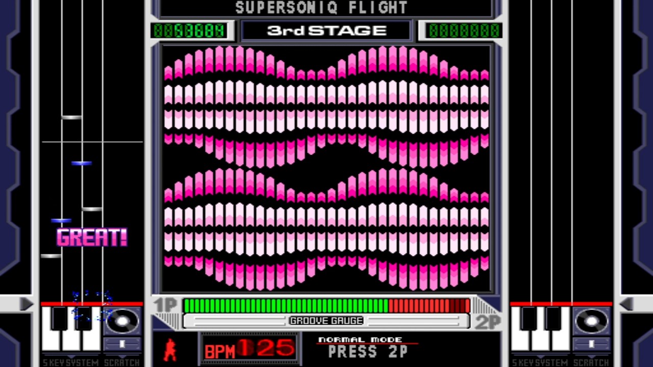 똥손이 게임하는법 (MAME) 비트매니아 6th 믹스 일본판 , beatmania 6th MIX