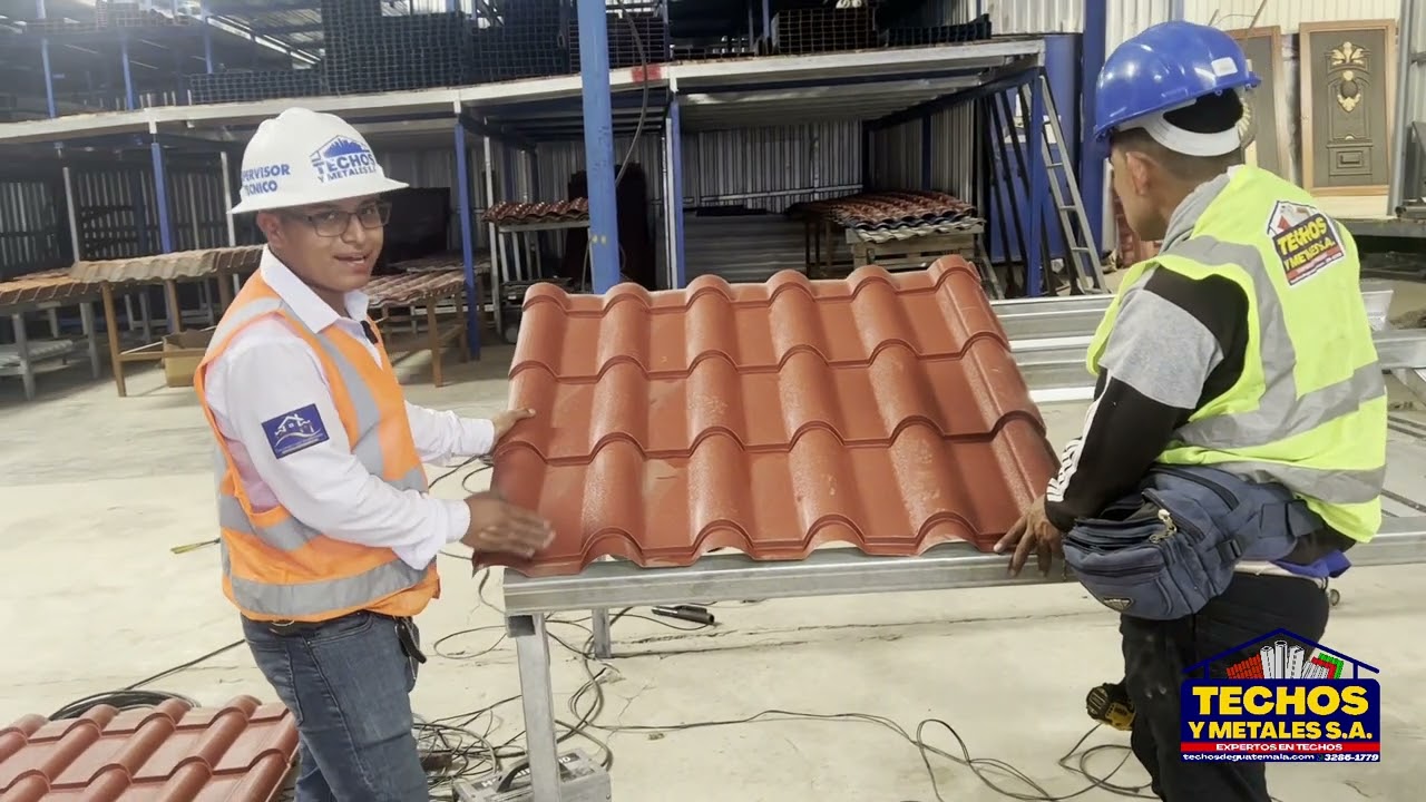 TIPS PARA INSTALACIÓN DE LÁMINA TIPO TEJA POR EL ING VICTOR SÁNCHEZ