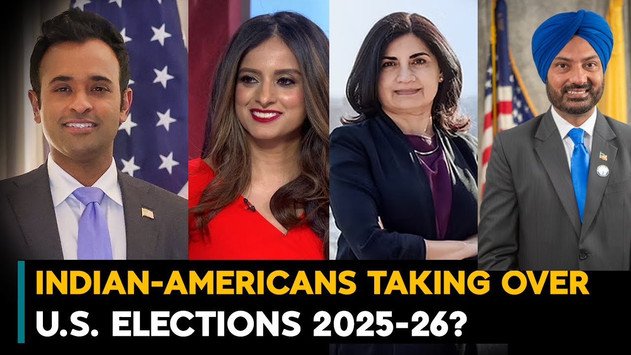Indian-Origin in the US taking over US elections 2025-26