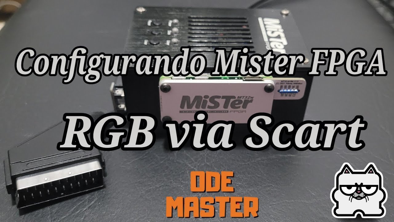 Configurando Mister FPGA RGB via Scart