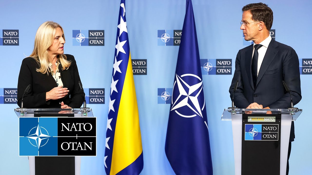 NATO Secretary General with the Chair of the Presidency of 🇧🇦 Bosnia and Herzegovina, 18 DEC 2024