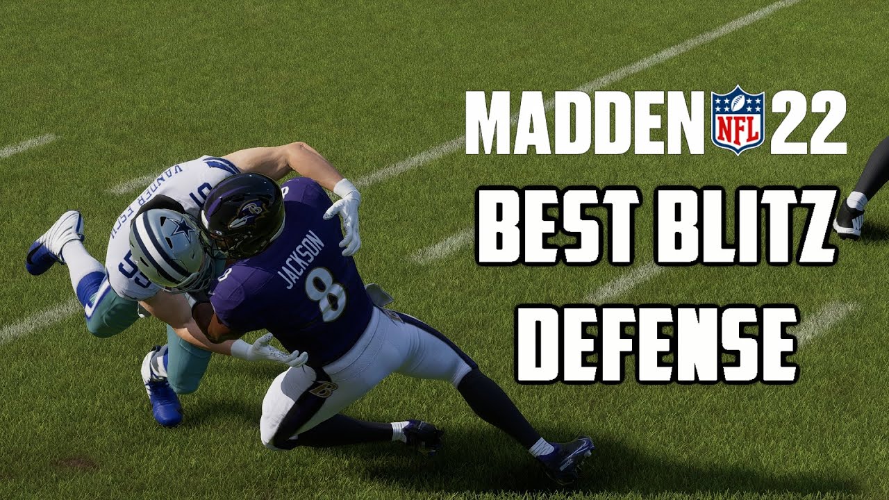 MADDEN 22 BEST DEFENSE BLITZ WITH COVERAGE - SACKS QB IN 3 SECONDS - MADDEN 22 DEFENSE TIPS!🔥