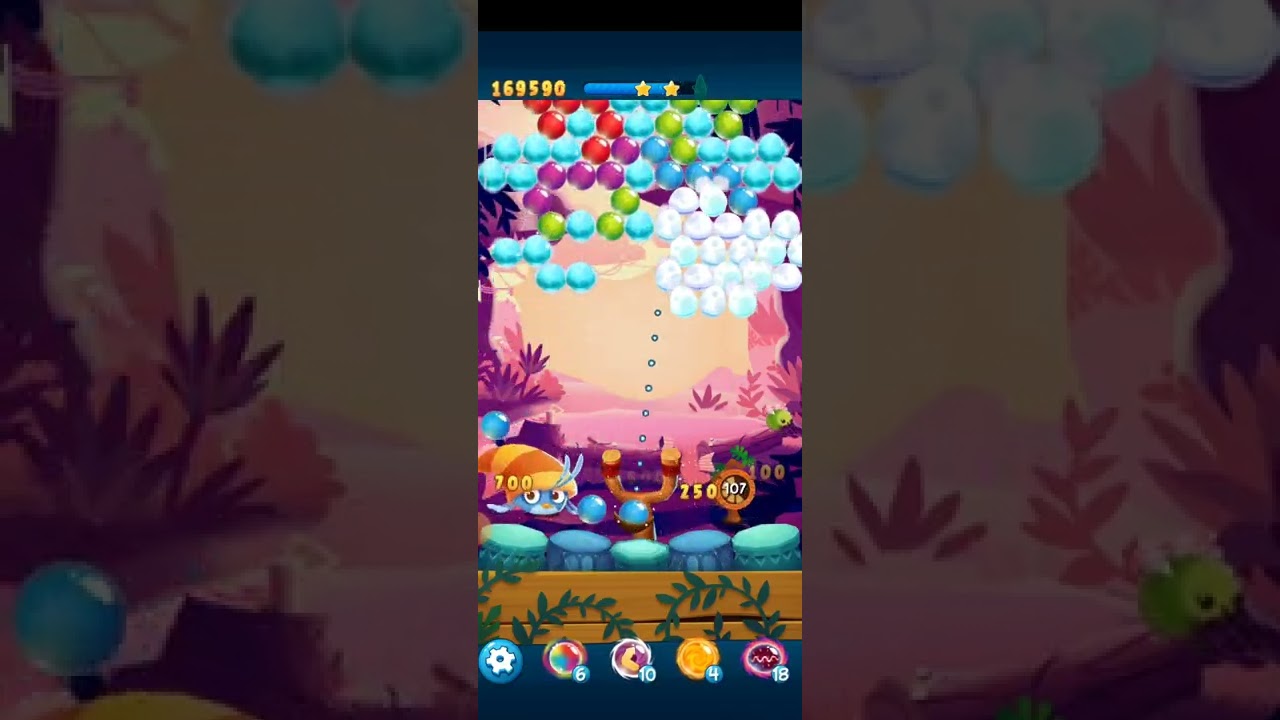 Angry Birds Pop Bubble Shooter-Level 729 3 STARS NO BOOSTERS #angrybirdspopbubbleshooter