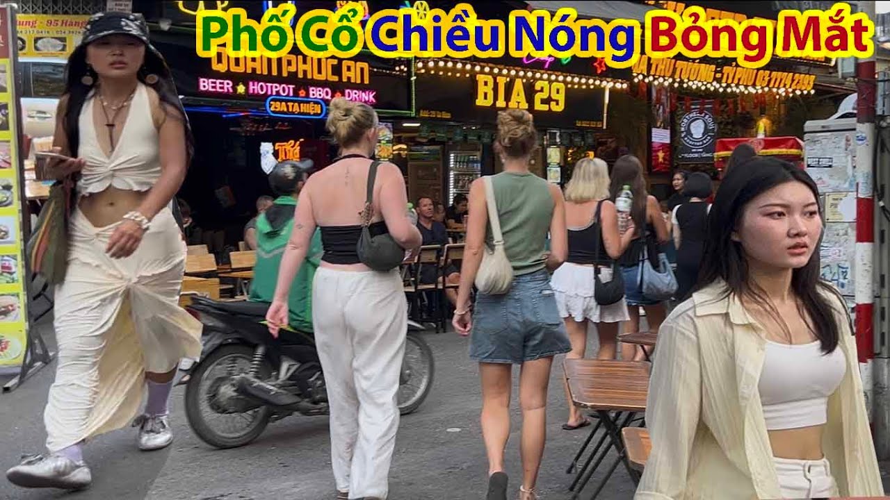 Vòng Quanh Phố Cổ Chiều Nhộn Nhịp Chưa Từng Thấy - Ancient city of Hanoi