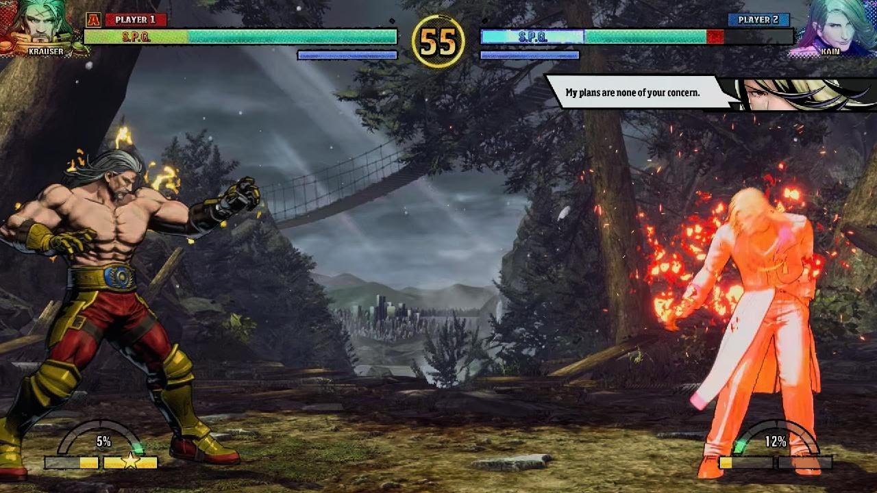 FATAL FURY: City of the Wolves Krauser vs Kain (Wolves' Destiny) Pt1