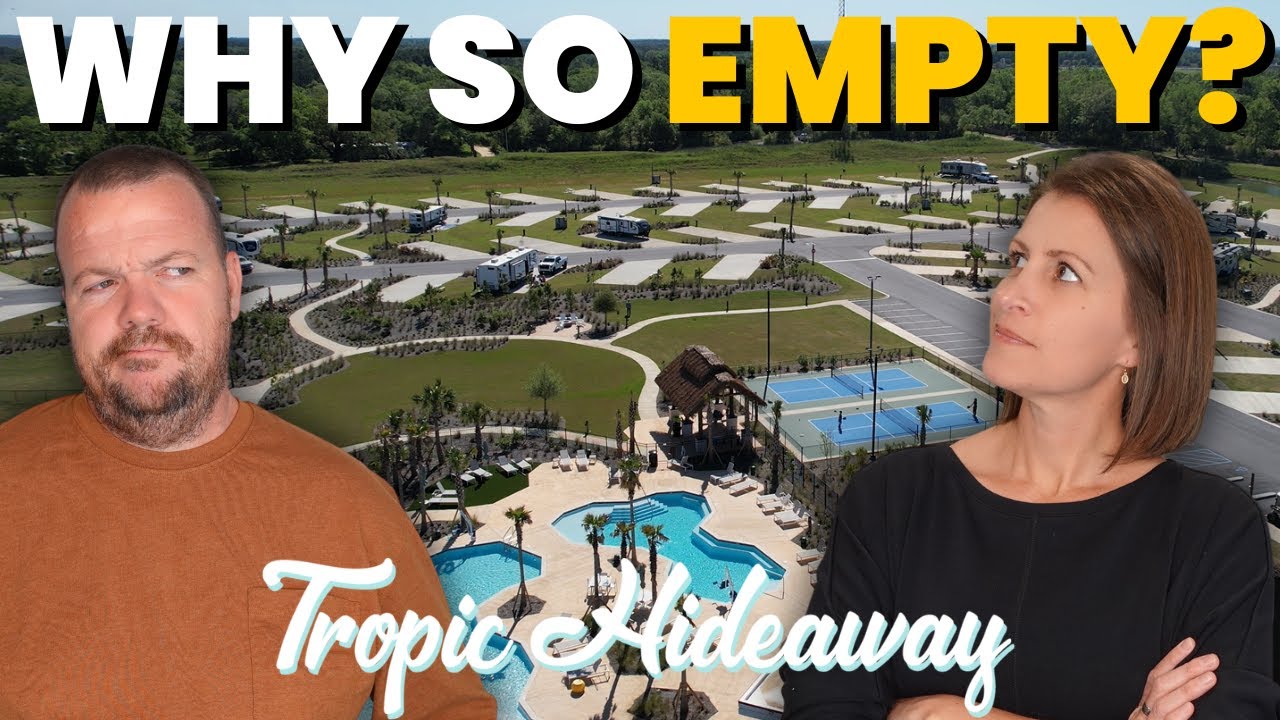 We Stayed at the BRAND NEW Tropic Hideaway RV RESORT in Foley, AL! Best Kept Secret in GULF SHORES!