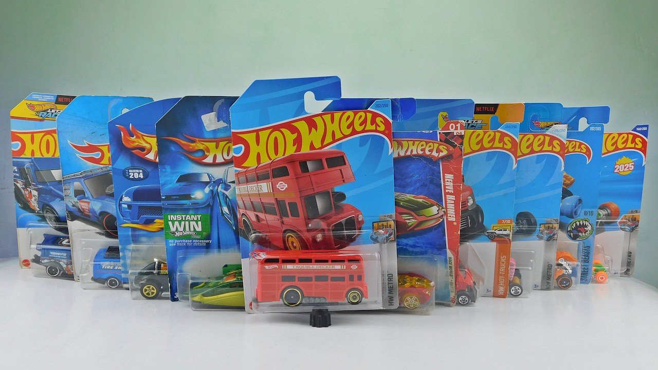 OPENING MY HOT WHEELS FANTASY CARS COLLECTION FULL OF NEW HOT WHEELS TOY CAR | ASMR