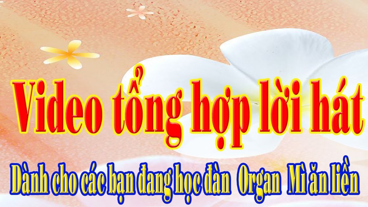 Video tổng hợp lời bài hát
