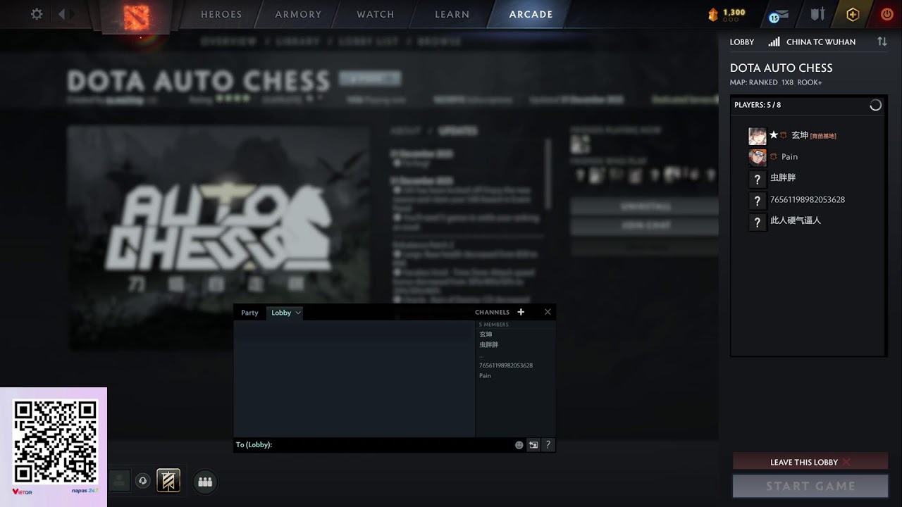 Pain Dota2 autochess