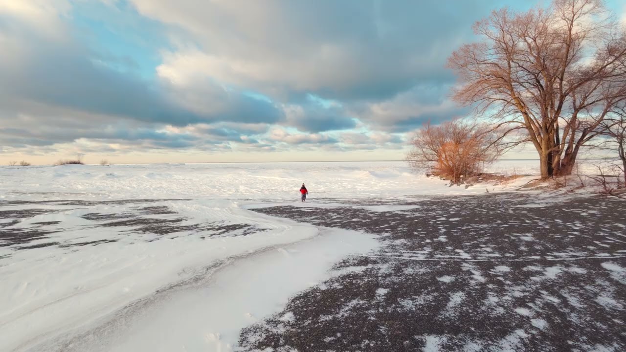 Southern Shore of Lake Ontario Deep Winter