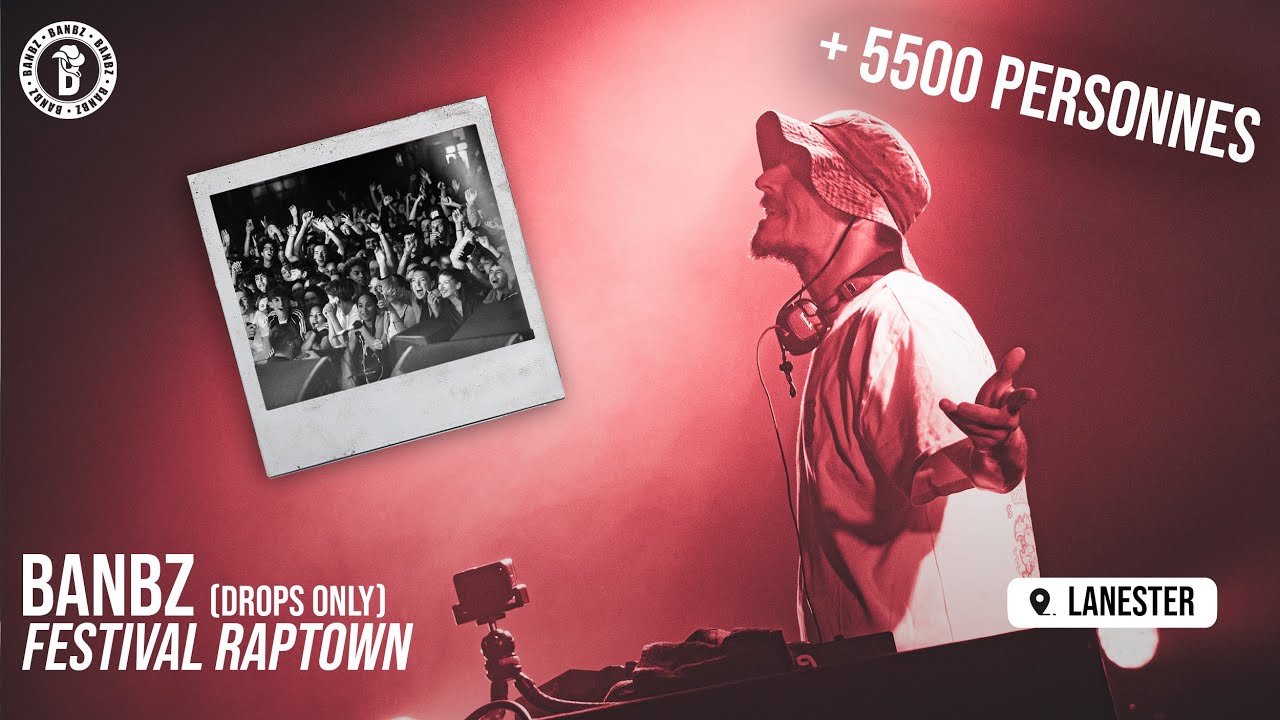 Tech-House Remix DJ Set (Drops Only) | Banbz Live @ Festival Raptown 📍 Lanester