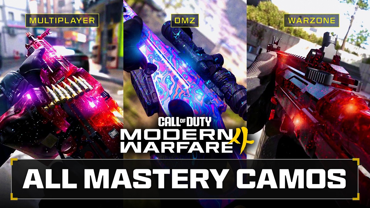 ВСЕ мастер-камуфляжи в Modern Warfare 4: ПОЛНАЯ демонстрация геймплея... (DMZ, Мультиплеер, Warzone)