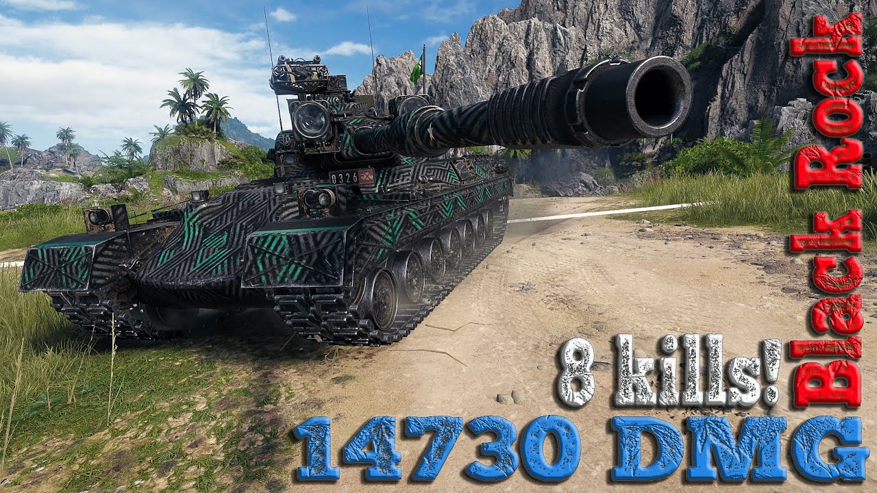 Black Rock Ace tanker WoT /  бой на мастера WoT replays