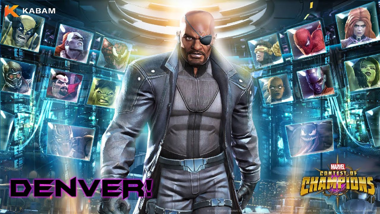 Nick Fury vs Gwenmaster 7.2.6 Boss Solo MCOC