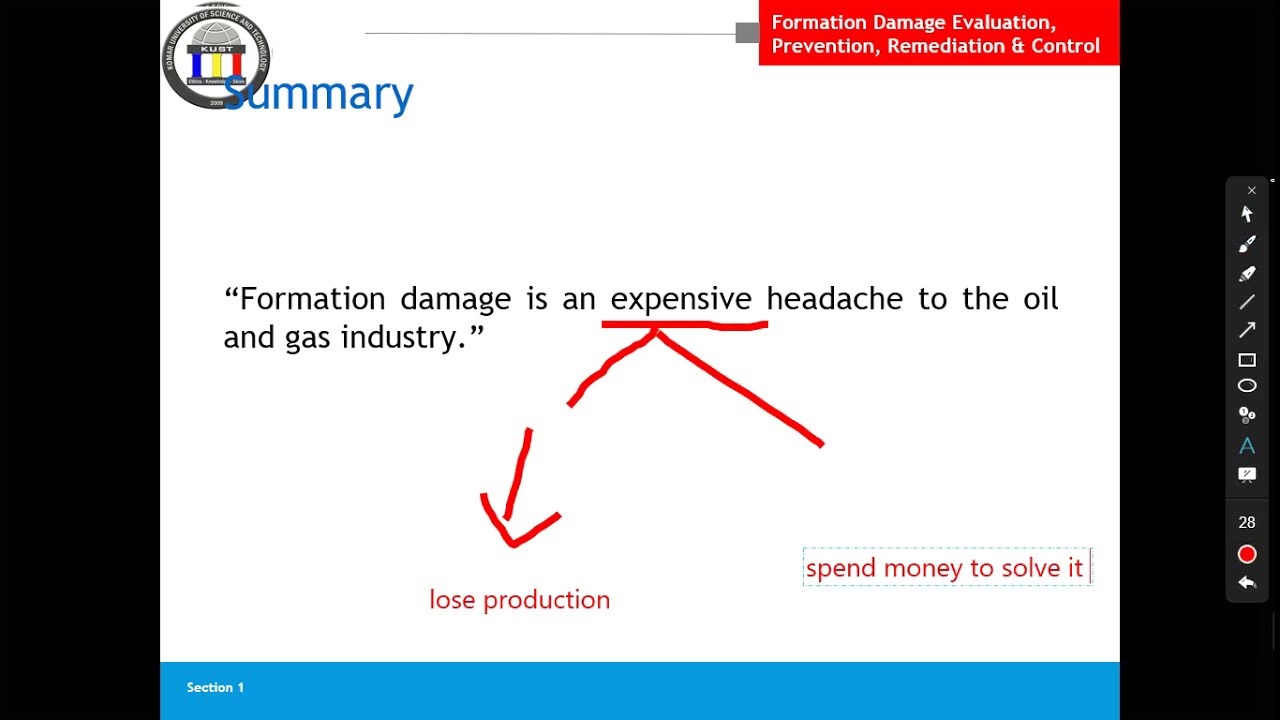 Formation Damage and skin factor