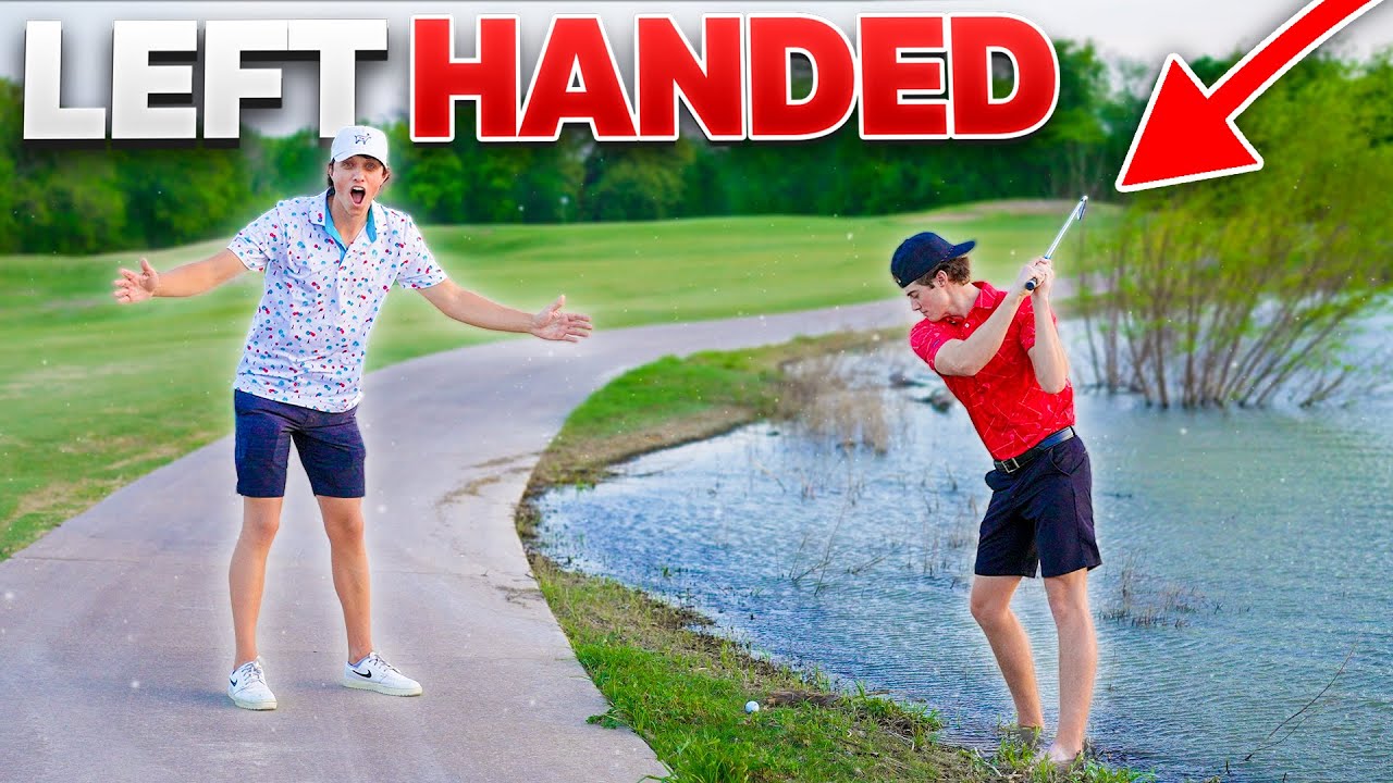 We Played Golf Left Handed…