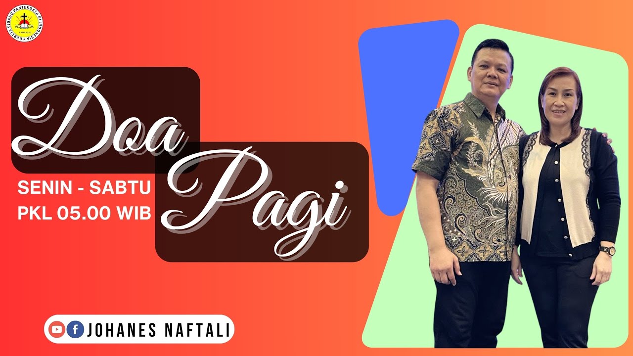 Doa Pagi Selasa 20 Januari 2026 | GSPDI | PS. JOHANES NAFTALI | TANGAN TUHAN YANG AJAIB