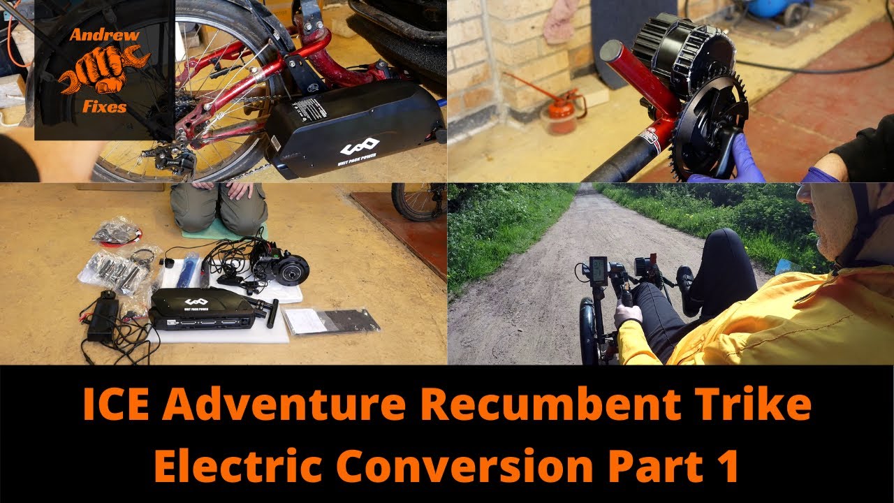 ICE trike electric conversion part 1