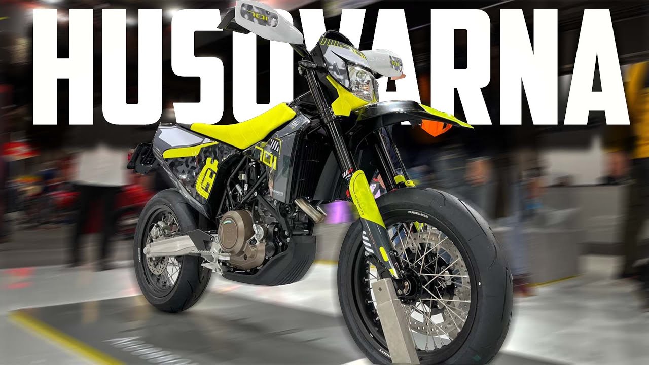 HUSQVARNA 701 SUPERMOTO 2024 - Walkaround Eicma 2023