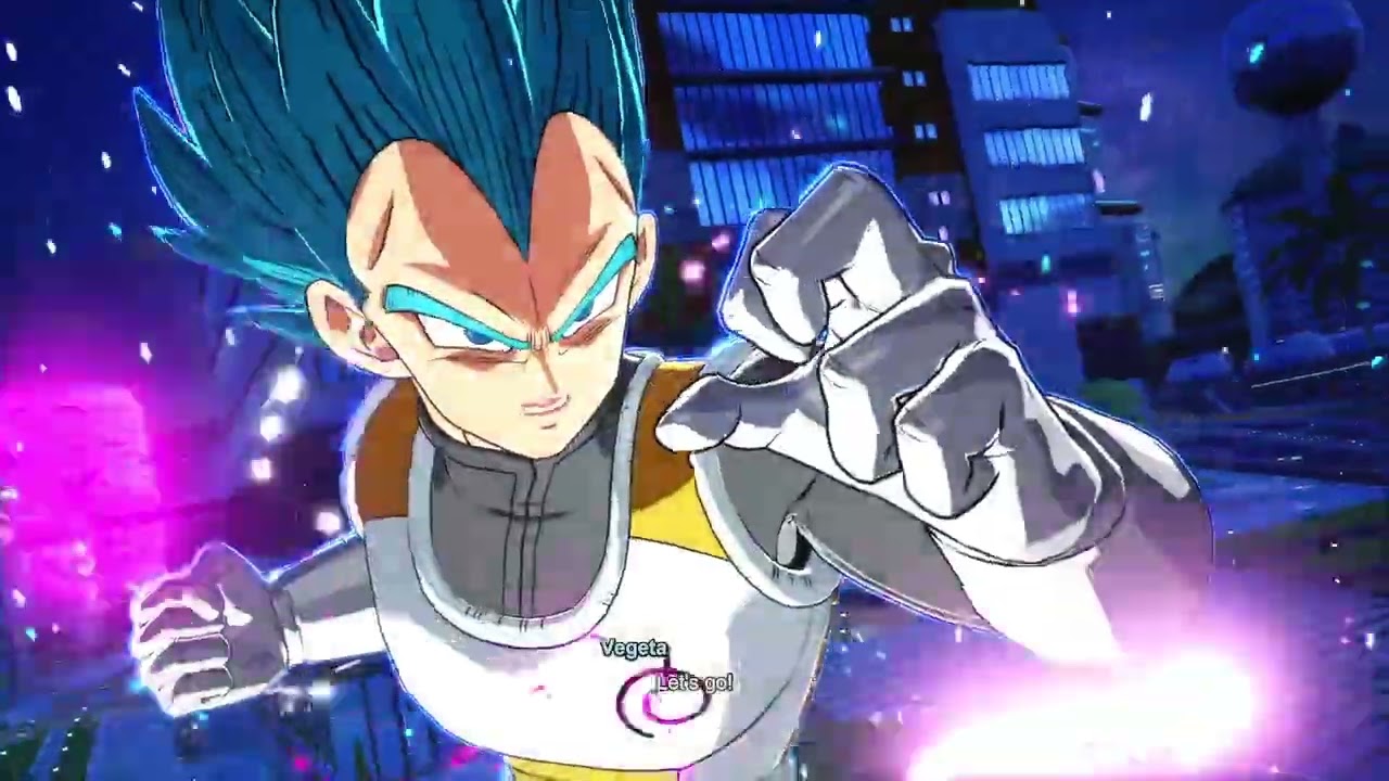 SSGVegeta vs LSSBroly(z)