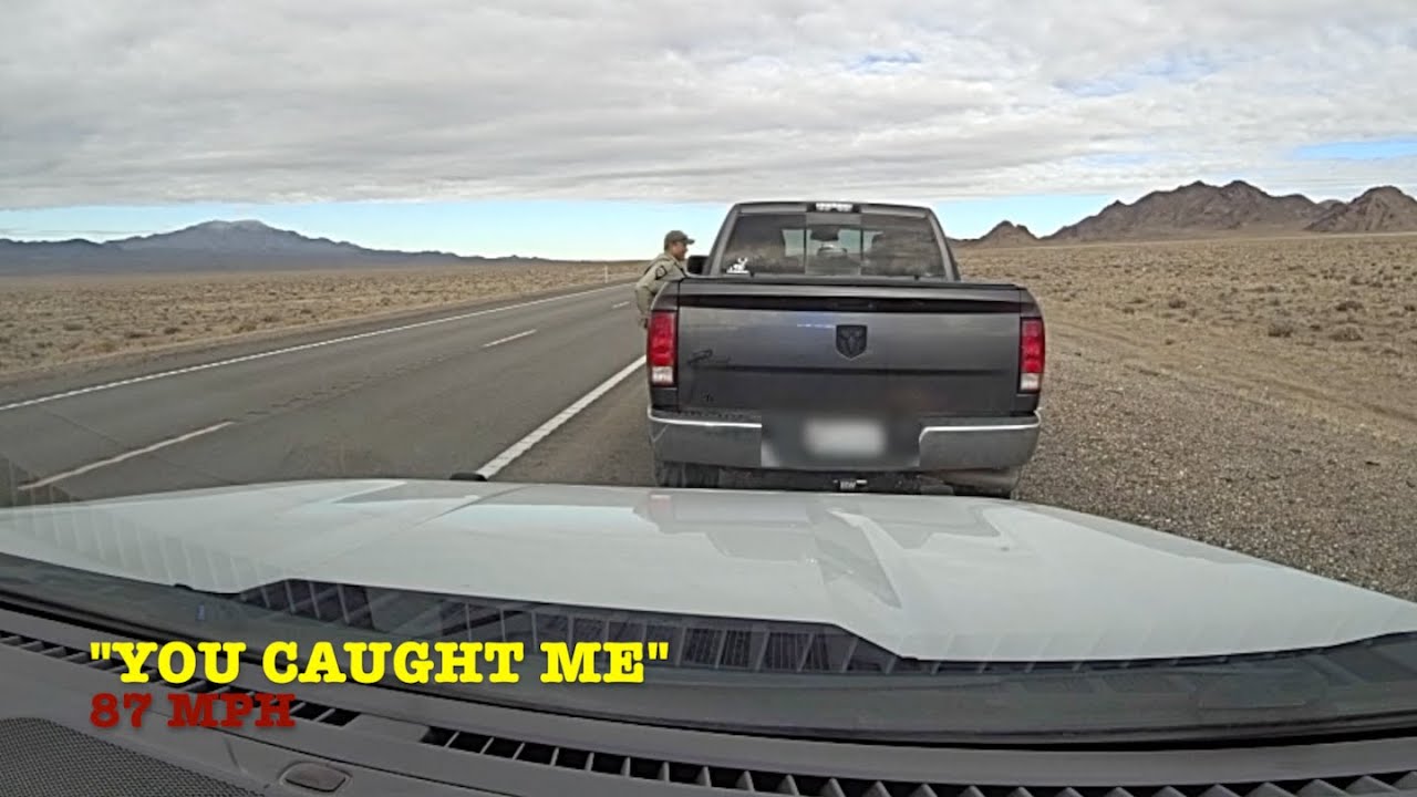 You caught me passing