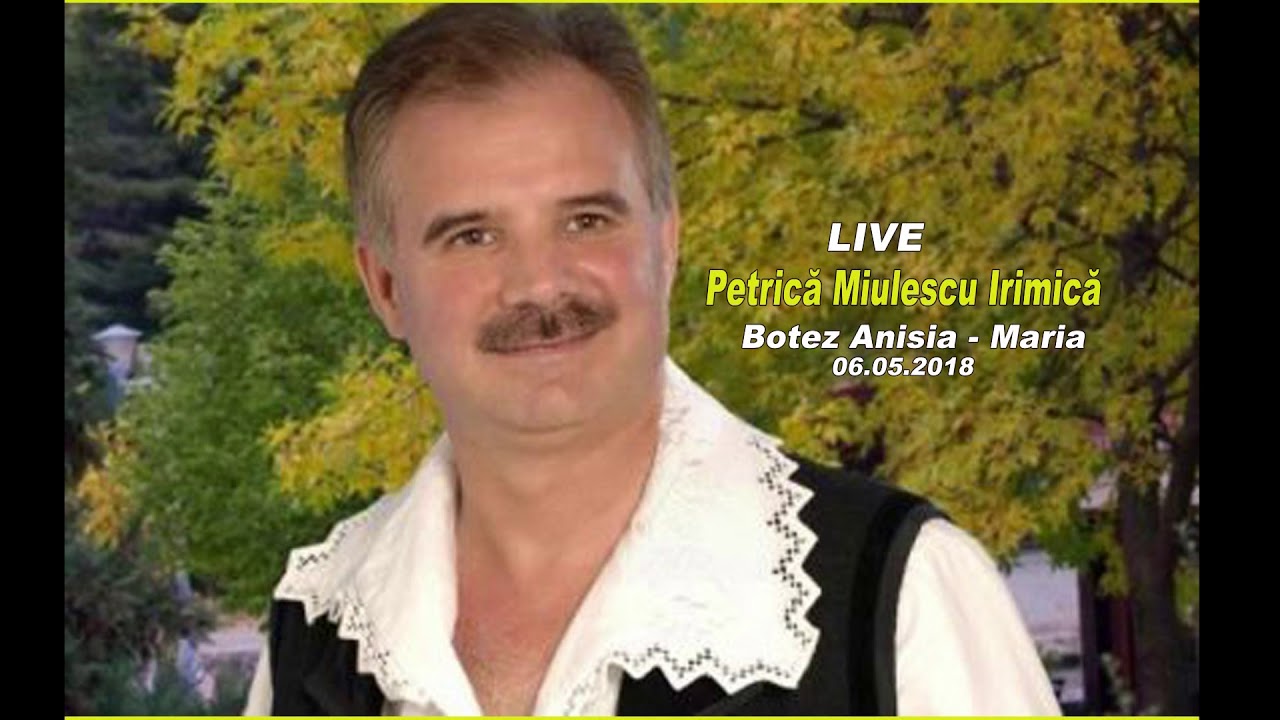 Petrică Miulescu Irimică - colaj ascultari - audio (LIVE) - Botez Anisia-Maria 06.05.2018