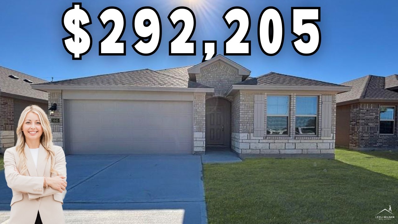 Tour This DR Horton Home in Flour Bluff | Gaven Floor Plan | 4 Bed | 2 Bath | 1778 SqFt