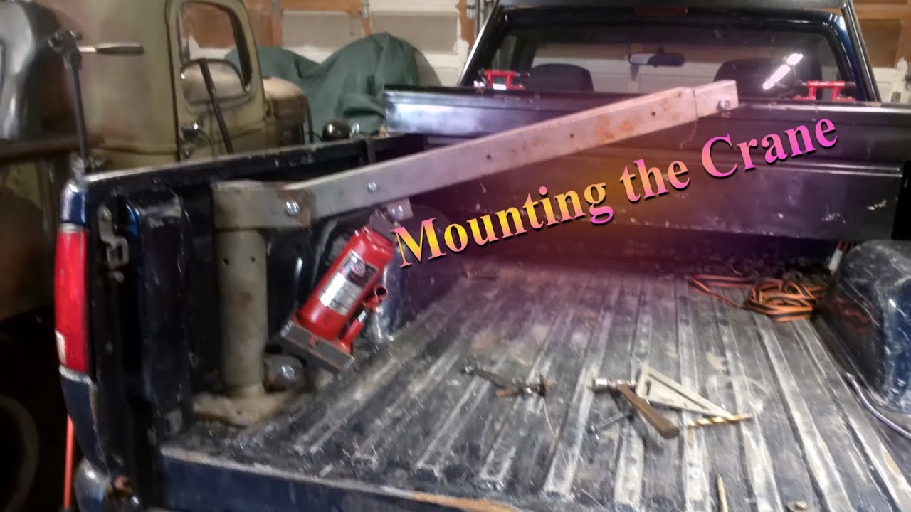 Installing a Crane in my Pickup