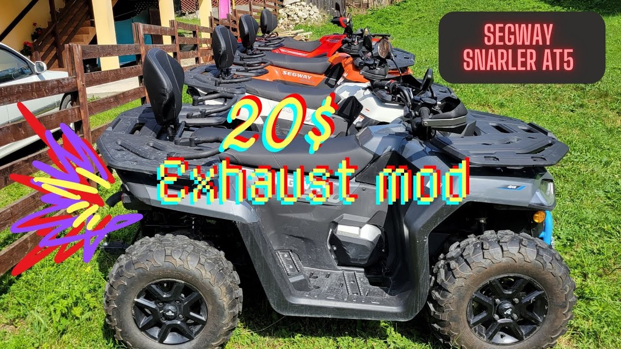 Segway Snarler AT5 - 20 $ Exhaust Mod