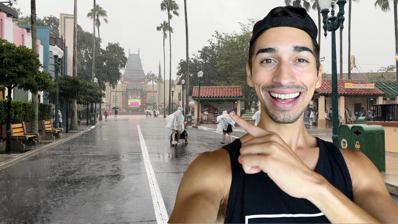 Walt Disney World во время урагана Идалия