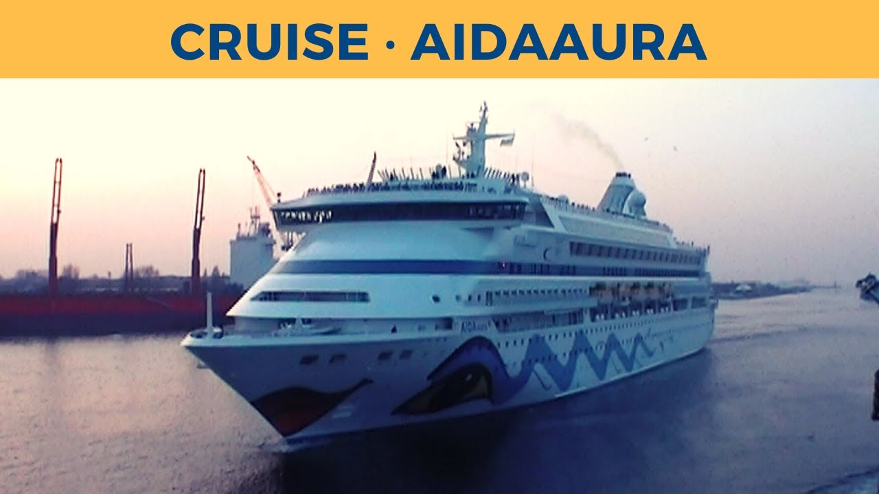 Classic Cruise Video 2003 - First cruise of AIDAAURA, Warnemünde (Aida Cruises)