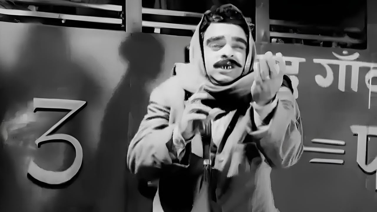 Mukri Best Comedy Scenes | Anuradha (1960) | Old is Gold | Funny Bollywood | Old Movie Comedy Scenes