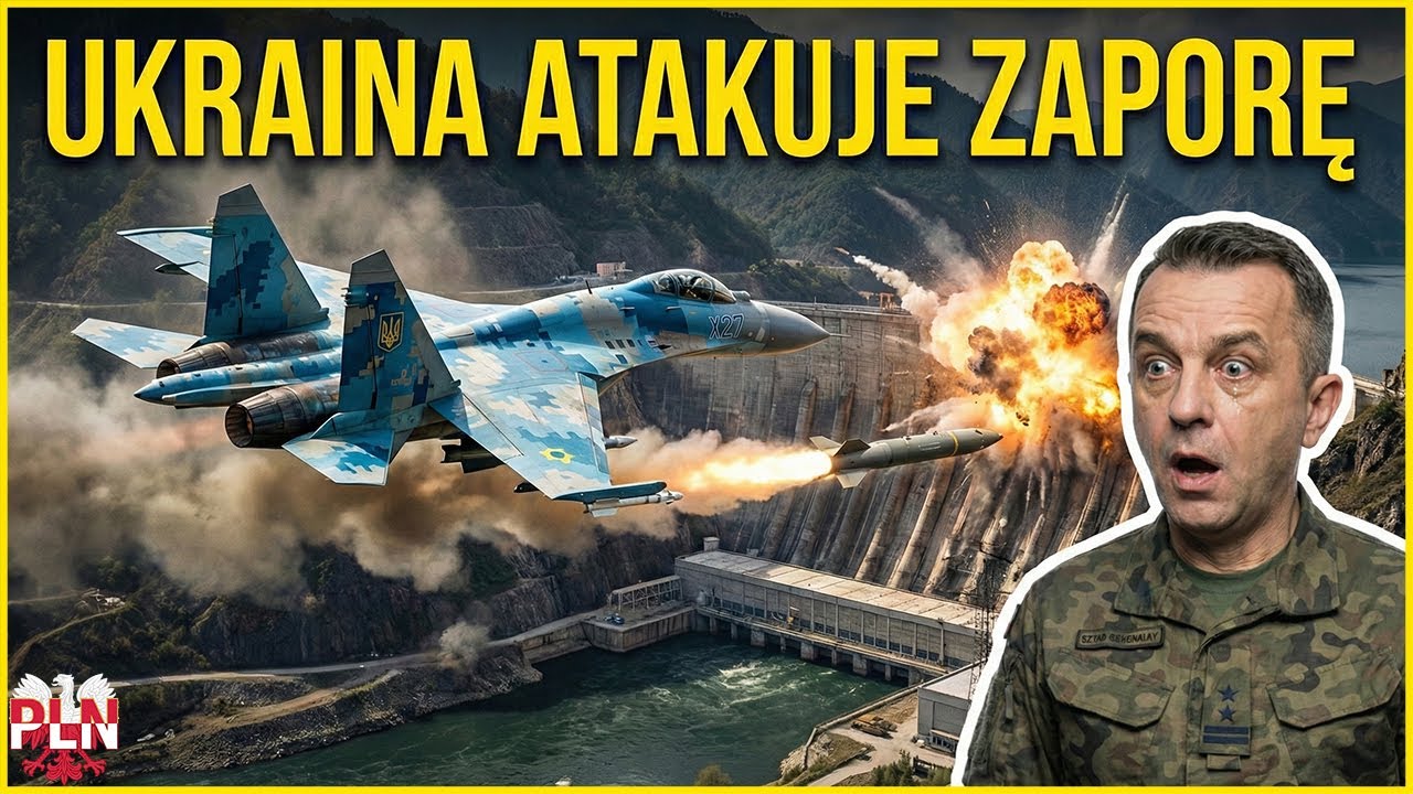 Ukraińskie Myśliwce ATAKUJĄ Rosyjską Zaporę — To, Co Stało Się Potem, SZOKUJE | PLN Wojsko