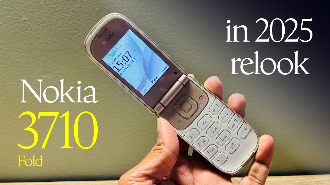 Nostalgic Walkthrough - Nokia 3710 Fold in 2025 - The Classy Little Flip That Did It All #retrotech