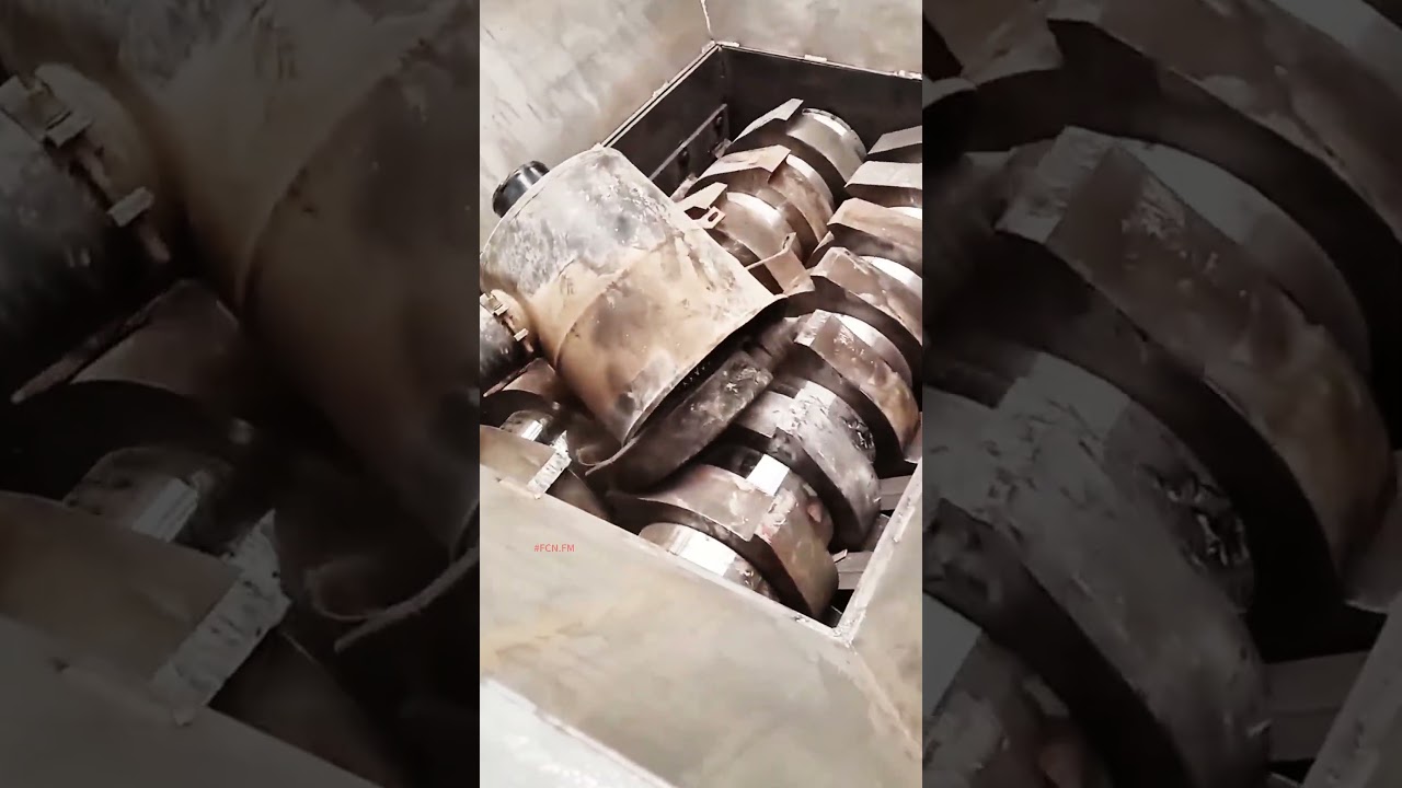 #fcnfm The Shredder Designed for Tough and Bulky Waste Materials
