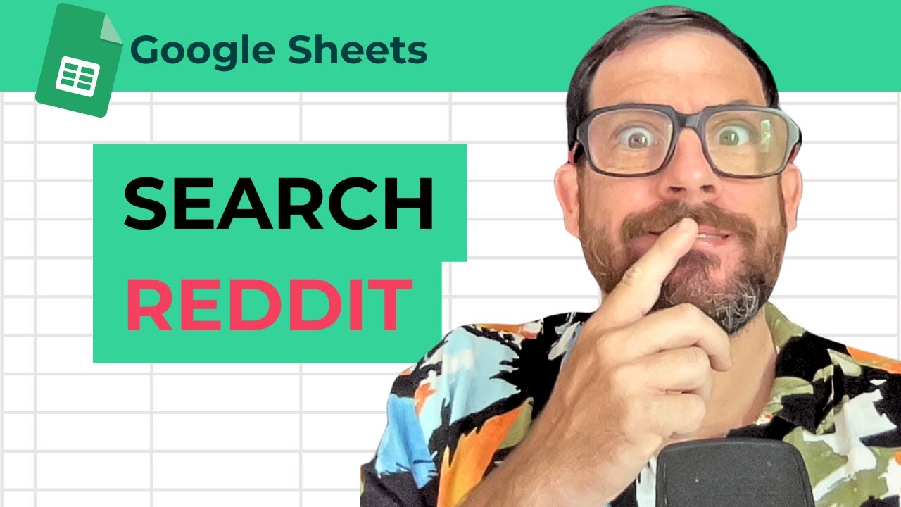 Search Reddit from Google Sheets