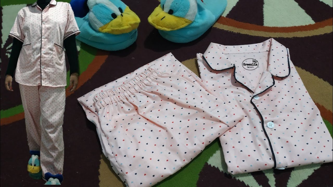 PIYAMA.... Part 1 Membuat pola langsung di kain