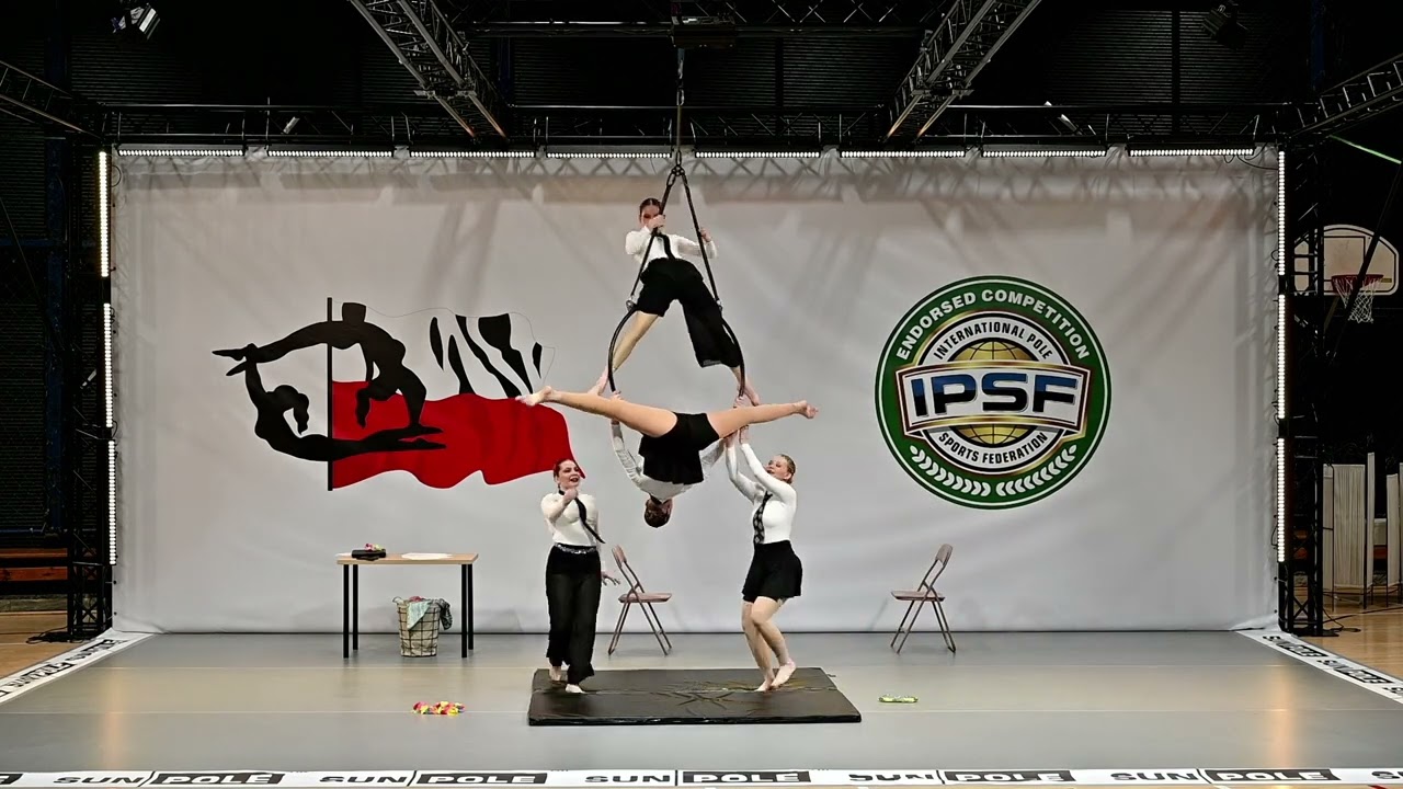 Mistrzostwa Polski Pole & Aerial 2024 ARENA SKY AERIAL SCHOOL, Hoop Artistic Prof. Grupy 14+