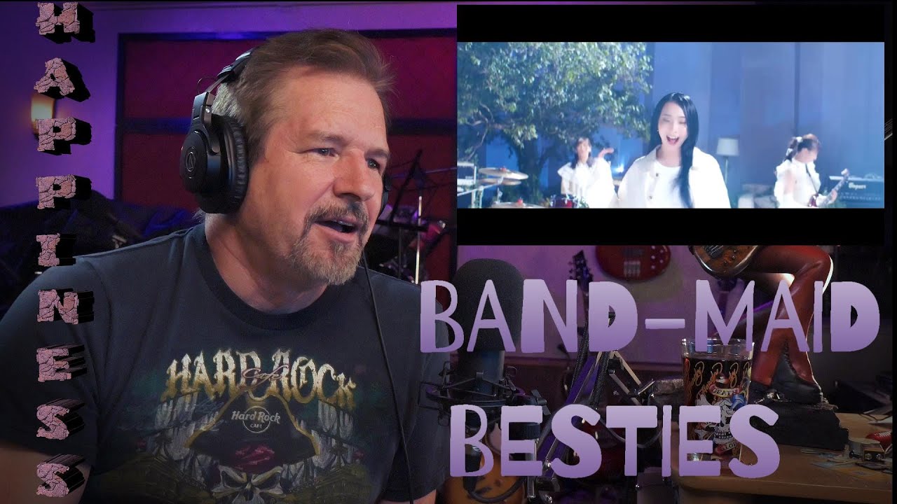 Renaissance Man Reaction to BAND-MAID/Bestie (Official Music Video) Editing me thought twas Besties