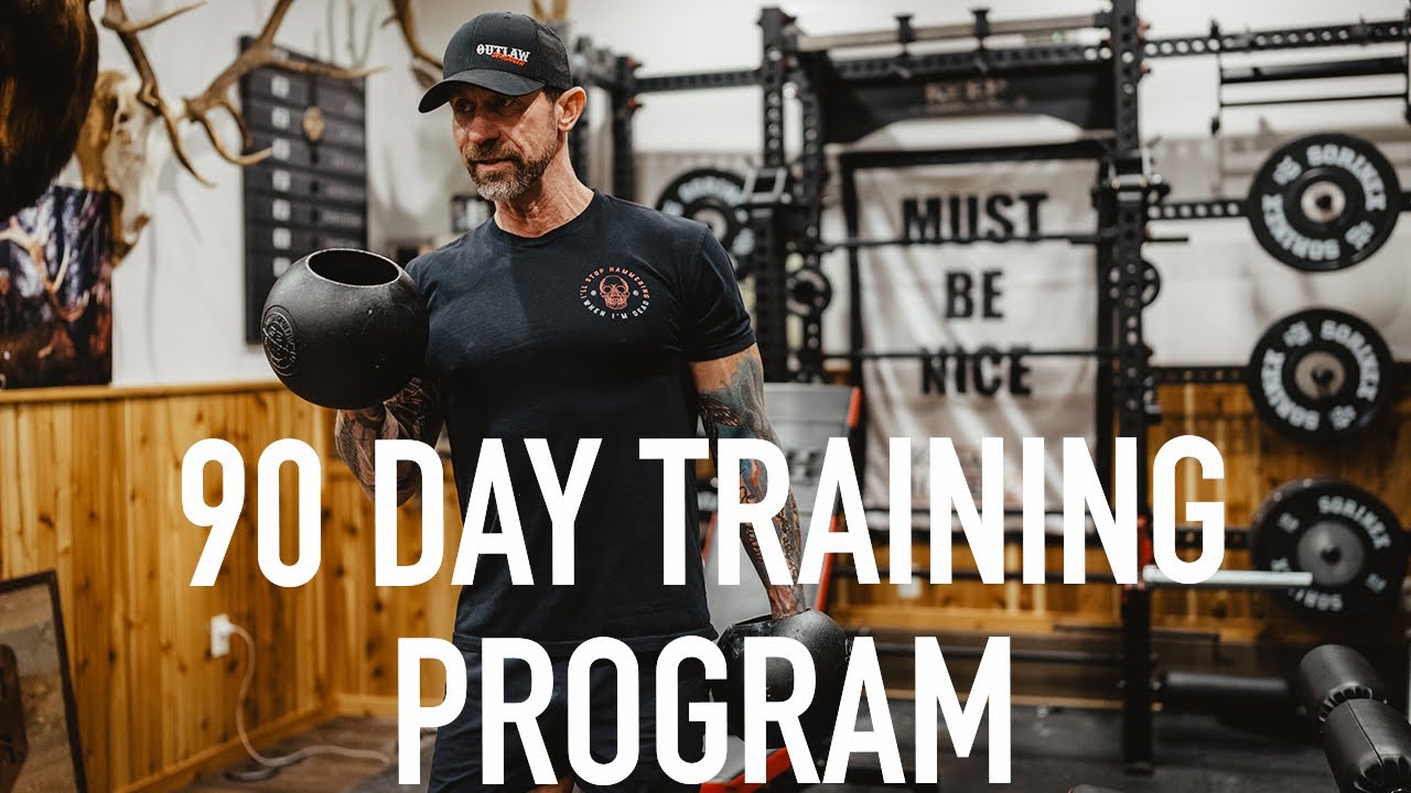 90 day training program!!  Eric McCormack and Cameron Hanes